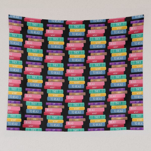 Item preview, Let the Kids Read What They Want to Read designed and sold by erinbookdragon.