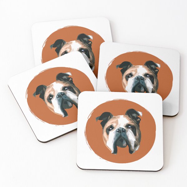 Item preview, Bulldog Cute Dog Pop Art Paint Dot - WPAP designed and sold by inkandmoth.
