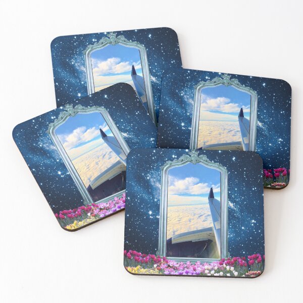 Item preview, Surrealistic Travel Portal designed and sold by MarielaArtShop.