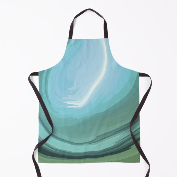 Item preview, Shades of Green Teal Blue Abstract designed and sold by slimbirdy.