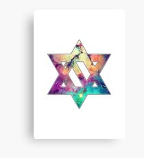Galaxy Star Canvas Print