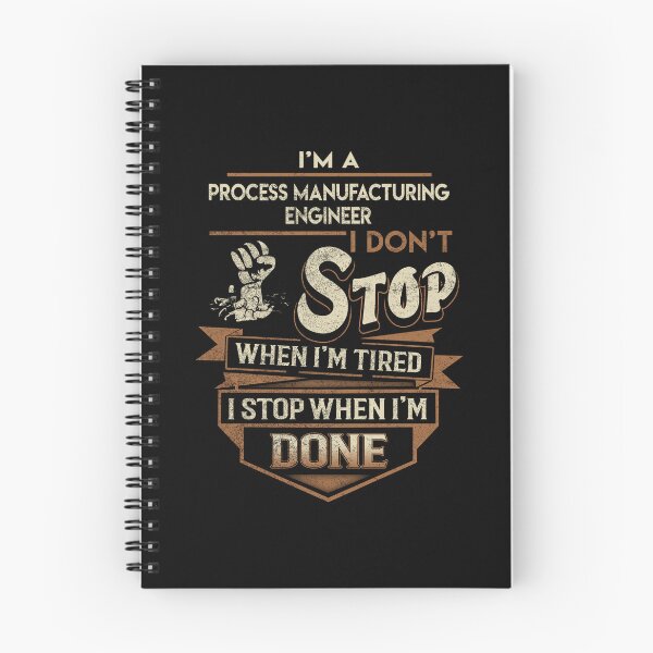 Item preview, Process Manufacturing Engineer T Shirt - I Stop When Done Job Gift Item Tee designed and sold by natalinedk.