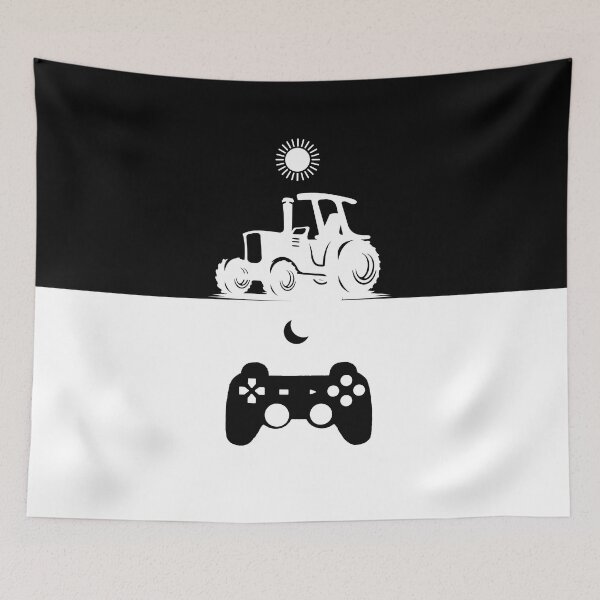 Item preview, Farmer By Day Gamer By Night - Simple Design designed and sold by FridPix.