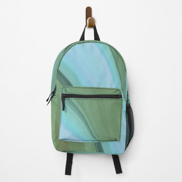 Item preview, Shades of Teal Green Blue Abstract Flow designed and sold by slimbirdy.