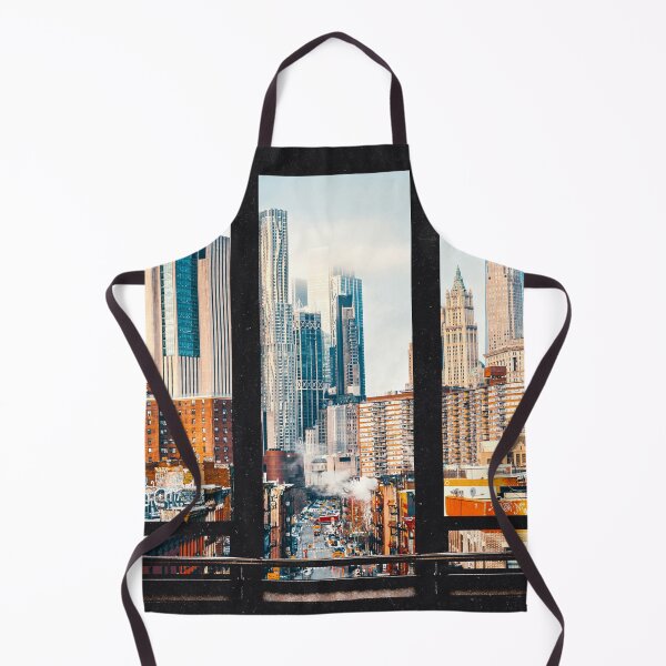 Item preview, New York City Window | Colorful Manhattan Skyline designed and sold by anthonylonder.