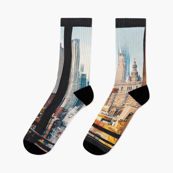 Item preview, New York City Window | Colorful Manhattan Skyline designed and sold by anthonylonder.