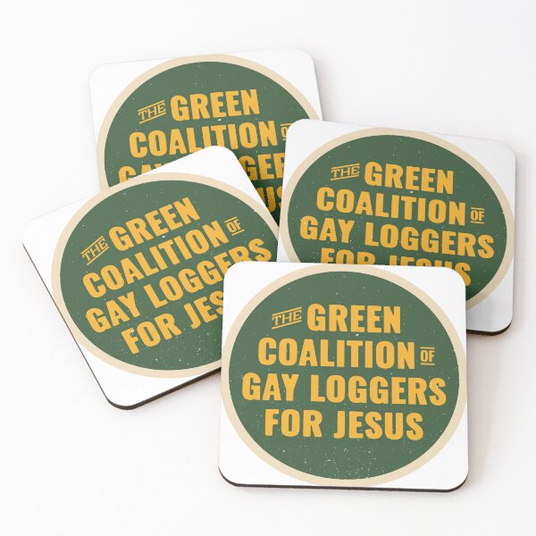 Item preview, The Green Coalition of Gay Loggers for Jesus designed and sold by mrueger.