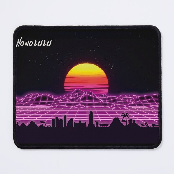 Item preview, Honolulu Skyline Neon Nights designed and sold by DFerraz.