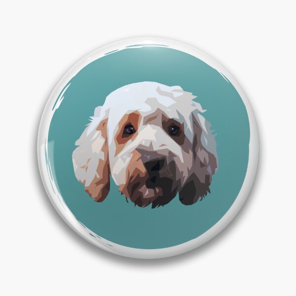 Item preview, Doodle Dog Pop Art - Paint Dot - WPAP - Goldendoodle, Labradoodle, Cobberdog designed and sold by inkandmoth.