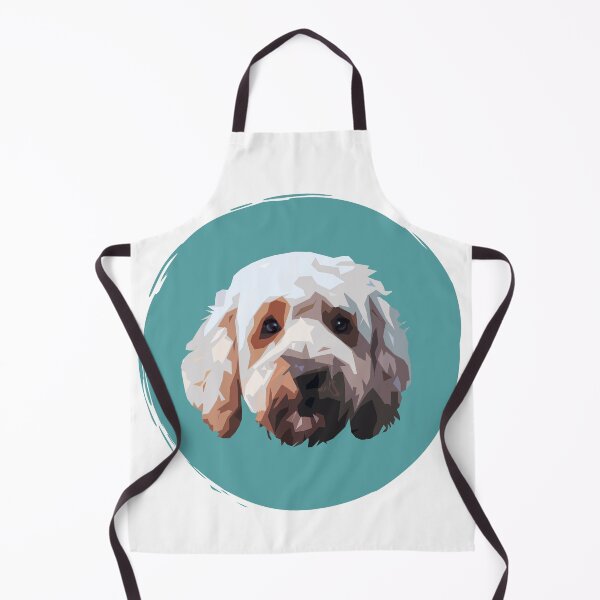 Item preview, Doodle Dog Pop Art - Paint Dot - WPAP - Goldendoodle, Labradoodle, Cobberdog designed and sold by inkandmoth.