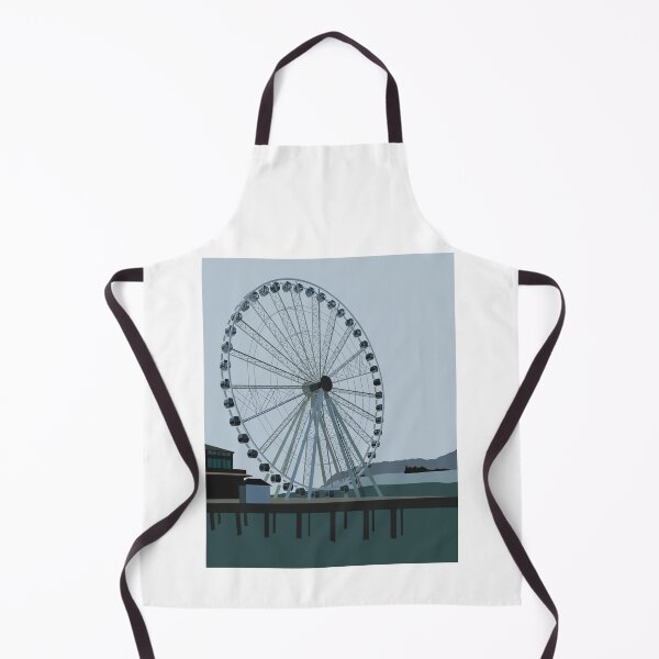 Item preview, Ferris Wheel Digital Painting designed and sold by CaffeinatedVibe.
