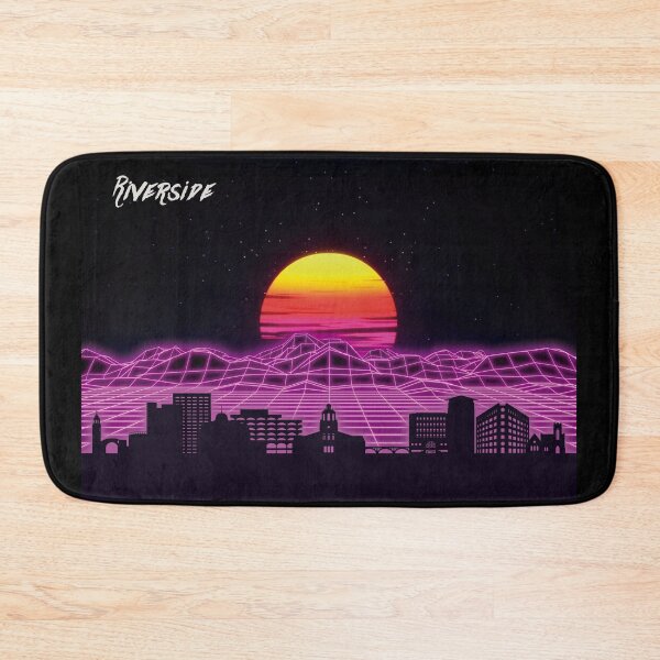 Item preview, Riverside Skyline Neon Nights designed and sold by DFerraz.