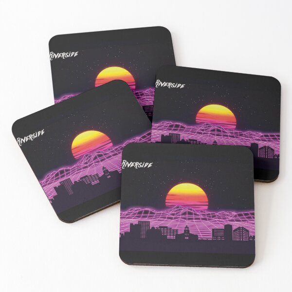 Item preview, Riverside Skyline Neon Nights designed and sold by DFerraz.
