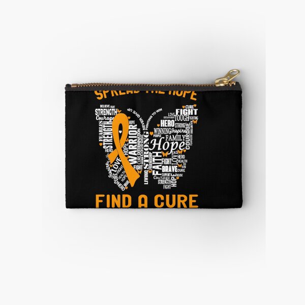 Item preview, Butterfly Ribbon Spread The Hope Find A Cure LEUKEMIA Awareness designed and sold by Tadmab.
