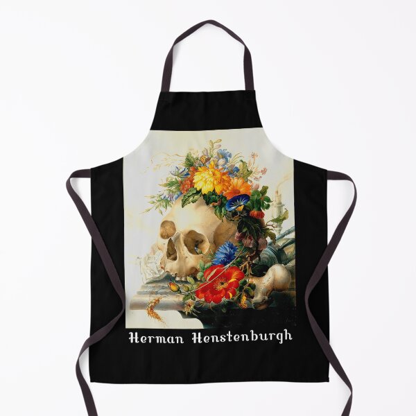 Item preview, Vanitas Skull Still Life by Herman Henstenburgh designed and sold by KathteeDesign.