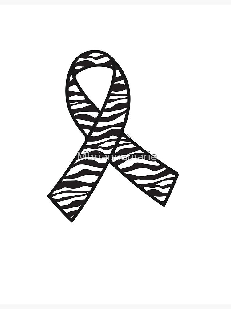 "Neuroendocrine Cancer Awareness Ribbon" Poster for Sale by