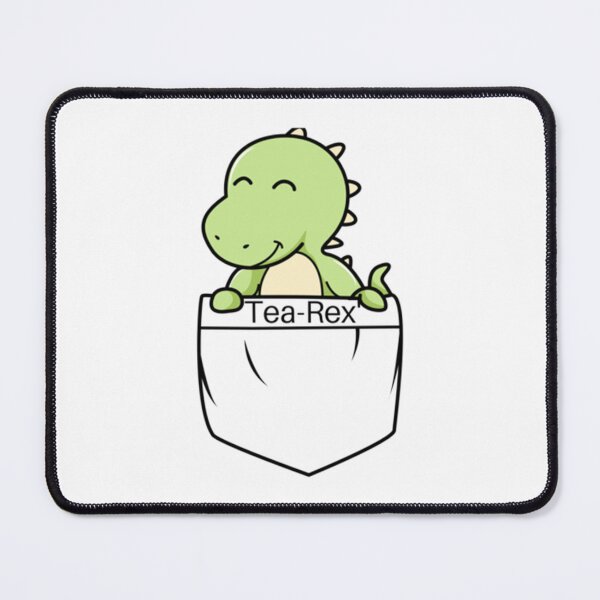 Item preview, _Tea-Rex_ Illustration - zoo pals   designed and sold by ShirtsAndViny.