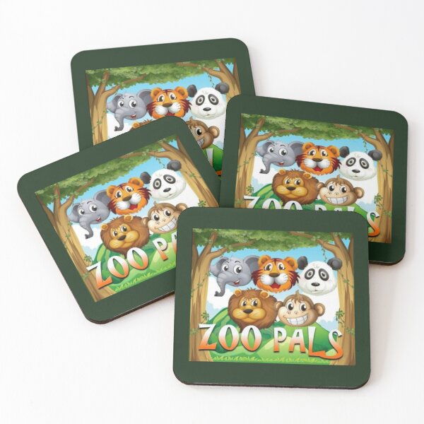 Item preview, Zoo - Pals - Family - Wood   designed and sold by ShirtsAndViny.