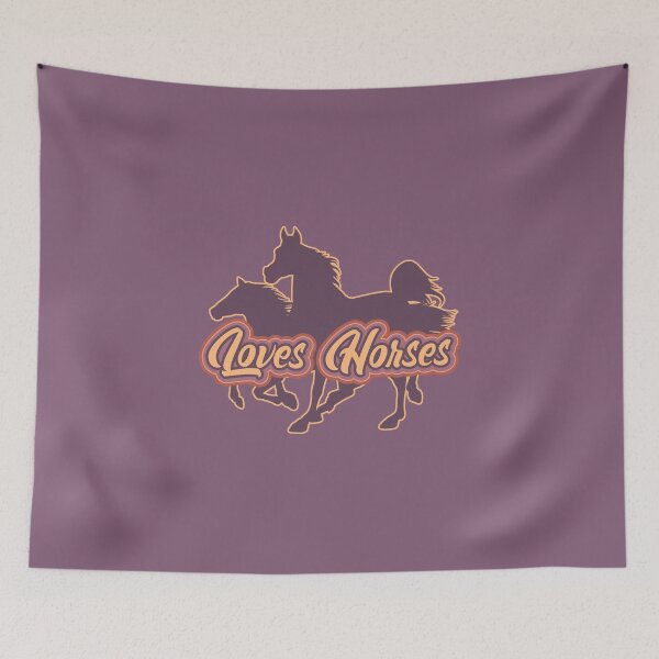 Item preview, Loves Horses  designed and sold by EquusArtisan.