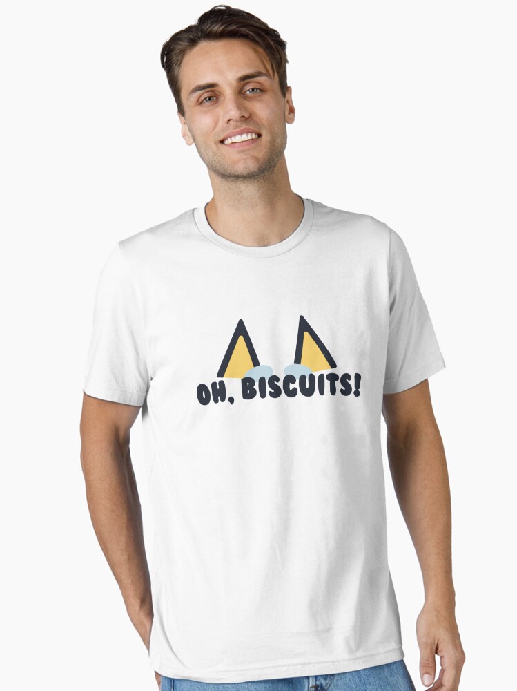Imagen 1 de 7, Camiseta esencial con la obra galletas, dibujos animados de mamá papá, diseñada y vendida por ReeceKart424.