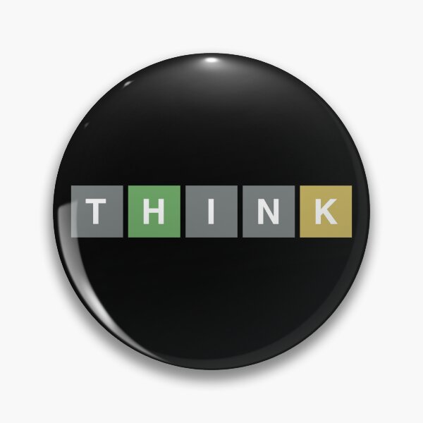Item preview, Wordle - Word Puzzle - Think designed and sold by DesignByLeo.