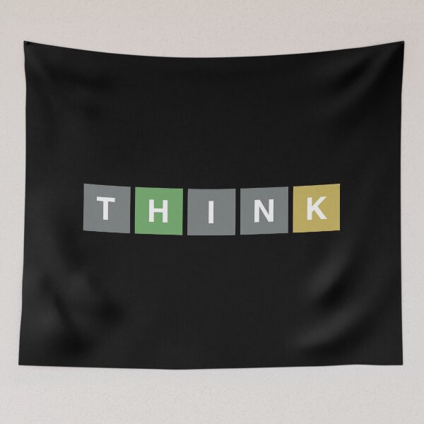 Item preview, Wordle - Word Puzzle - Think designed and sold by DesignByLeo.