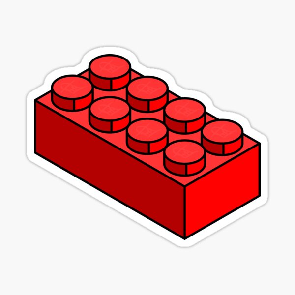 Red Brick Sticker