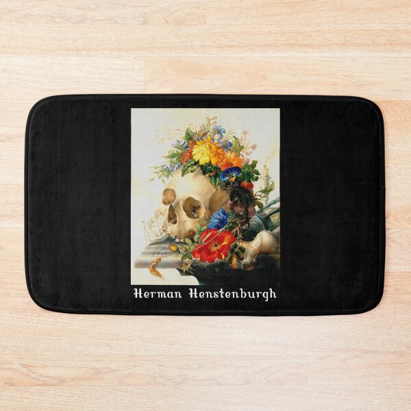 Item preview, Vanitas Skull Still Life by Herman Henstenburgh designed and sold by KathteeDesign.