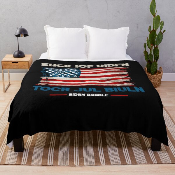 Item preview, Biden Babble ehgk iof ridfn tocr jul biuln American Flag designed and sold by Dressed For  Duty.