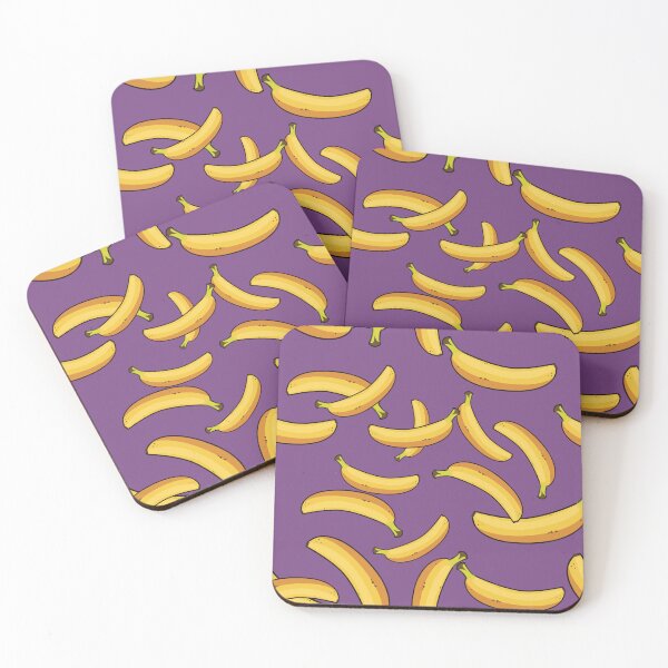 Item preview, Bananas on purple designed and sold by fanuchi.