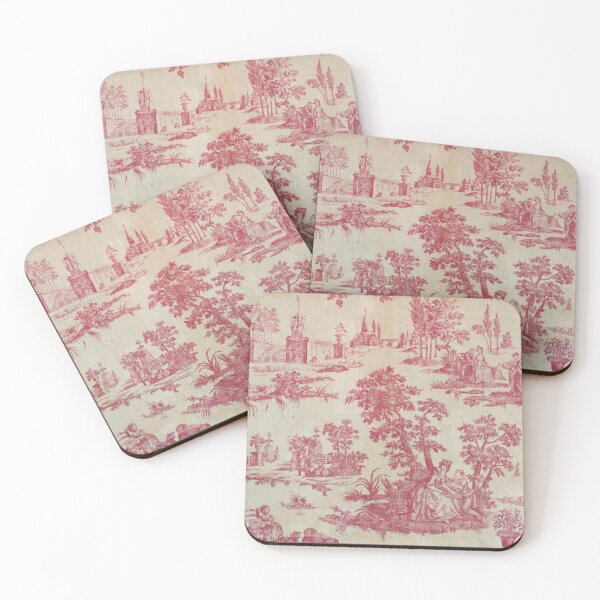 Item preview, Lovers in the Garden in Red designed and sold by CatbellyDesigns.