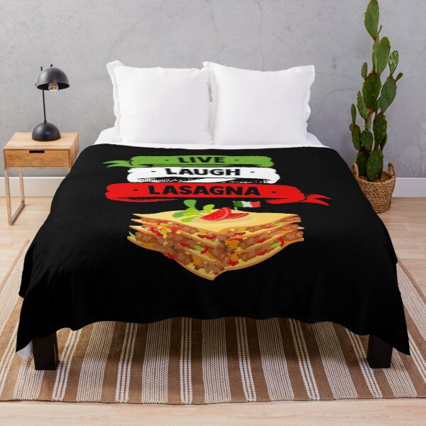 Item preview, Live Laugh Lasagna Funny Italian Foodie Lovers designed and sold by Dressed For Duty.