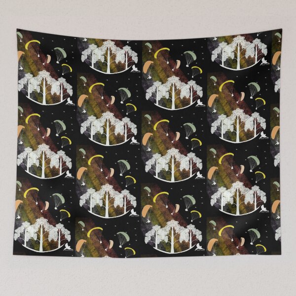 Item preview, Paragliding rainbow  designed and sold by Nat Herington.