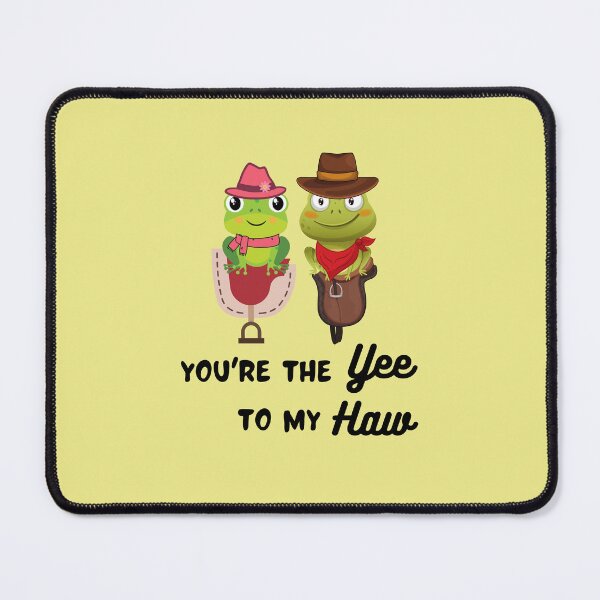 Item preview,  You are The YEE To My HAW Green Frog  designed and sold by BronikowskiART.