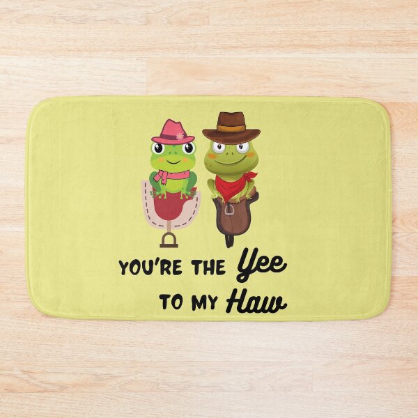 Item preview,  You are The YEE To My HAW Green Frog  designed and sold by BronikowskiART.