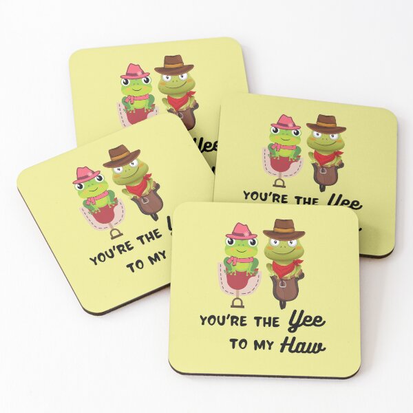 Item preview,  You are The YEE To My HAW Green Frog  designed and sold by BronikowskiART.