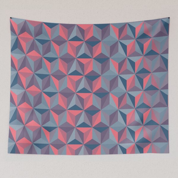 Item preview, Kolmio, Retro Modern Triangular Geometric Pattern designed and sold by BesanoStyle.