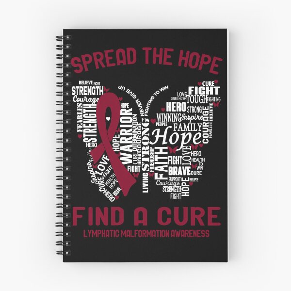 Item preview, Butterfly Ribbon Spread The Hope Find A Cure Lymphatic Malformation Awareness designed and sold by Tadmab.