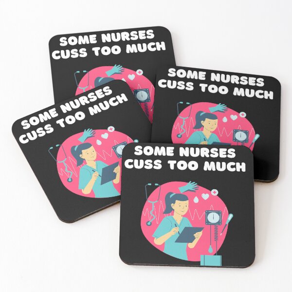 Item preview, Some Nurses Cuss Too Much Classic T-shirt Classic T-Shirt designed and sold by Zarki19.