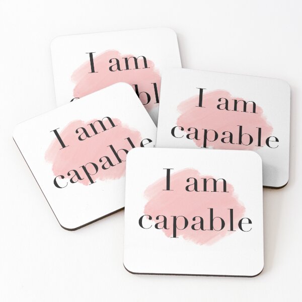 Item preview, I am capable designed and sold by Katherine Winner.