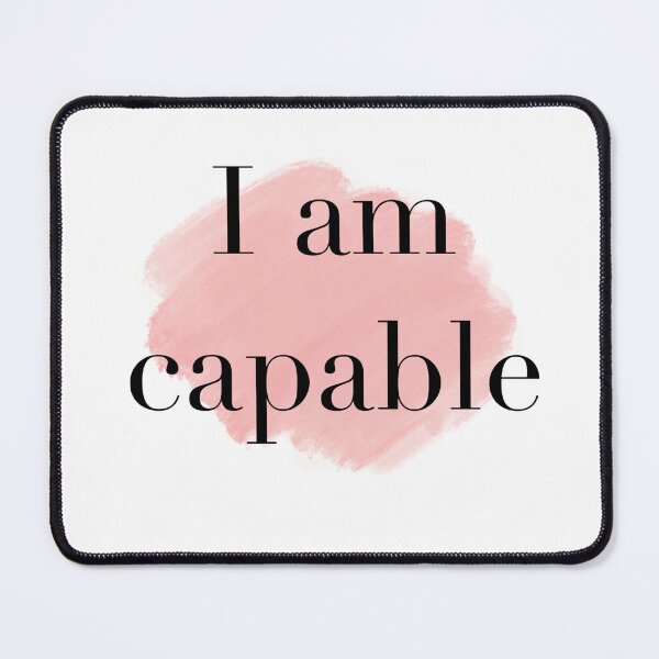 Item preview, I am capable designed and sold by Katherine Winner.