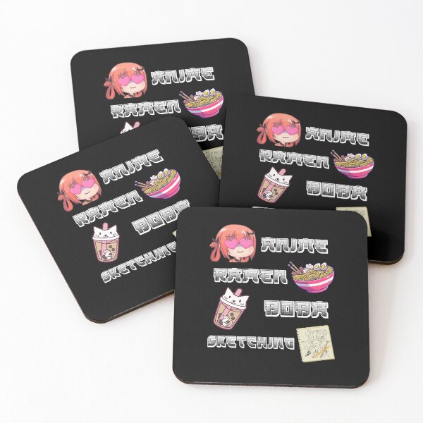 Item preview, Anime Ramen Boba Sketching Anime Girl Love Kawaii designed and sold by Dressed For  Duty.