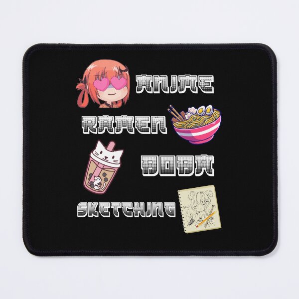 Item preview, Anime Ramen Boba Sketching Anime Girl Love Kawaii designed and sold by Dressed For  Duty.