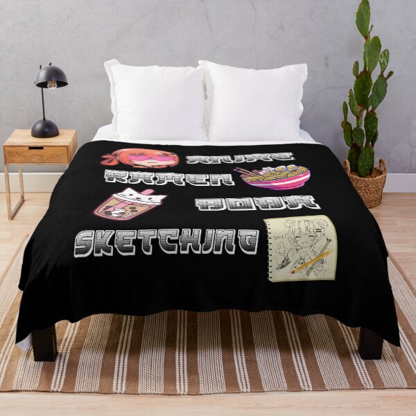Item preview, Anime Ramen Boba Sketching Anime Girl Love Kawaii designed and sold by Dressed For Duty.