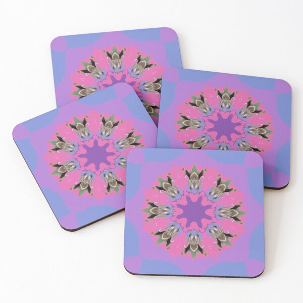 Item preview, Pink Kaleidoscope Floral Pattern designed and sold by NJartbyNJacobson.