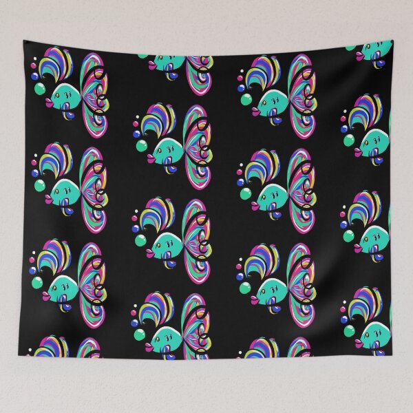 Item preview, Crazy Colorful Fish designed and sold by Zovanah.