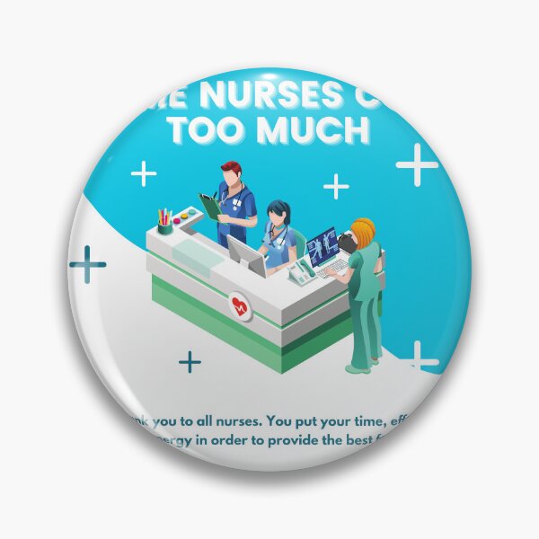 Item preview,  Some Nurses Cuss Too Much Sticker designed and sold by Zarki19.