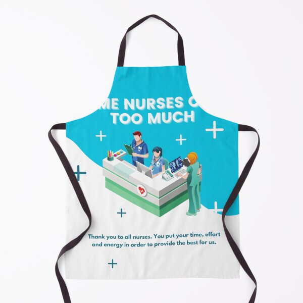Item preview, Some Nurses Cuss Too Much Sticker designed and sold by Zarki19.