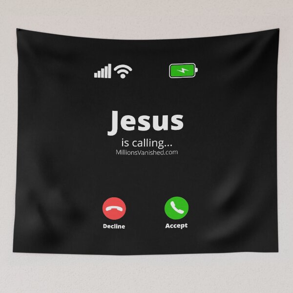 Item preview, Jesus Is Calling - Funny Christian  designed and sold by 1thes416.