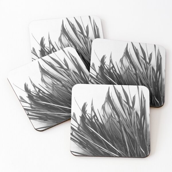 Item preview, Long Lyrical Leaves Against Wall Black-And-White designed and sold by DEC02.